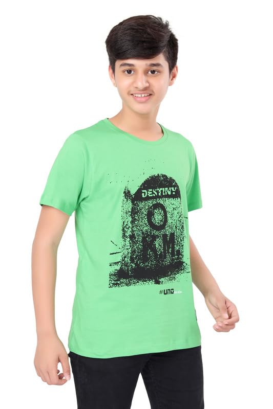 Image of UNOseven Boys Cotton T-Shirt - Pack of 2