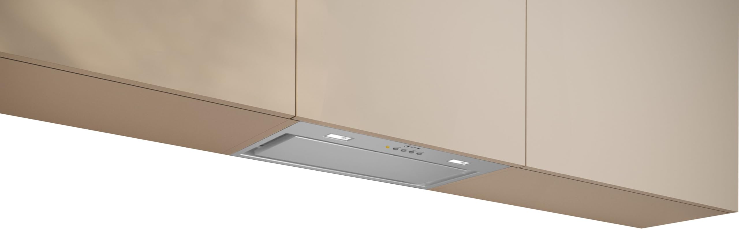 NEFF D54NAC1N0, N70, Lüfterbaustein, Edelstahl, 52 cm, 3 Leistungsstufen, 1 Intensivstufe, LED Beleuchtung