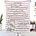 Produktbild Kuscheldecke Personalisierte Decke An Meine Tochter,Mama für Tochter Super Weiche Decke Flanell,für Tagesdecke Wohnzimmerdecke Tv-Decken Geschenk,22,150cm*200cm