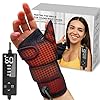 sticro Almohadilla térmica para muñeca para alivio de artritis y túnel carpiano, almohadilla térmica de mano para esguinces, gatillo de pulgar, alivio del dolor de tendinitis, mano izquierda y derecha