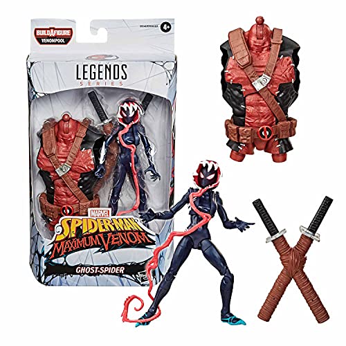 MARVEL マーベル レジェンドシリーズ ヴェノム 6インチアクションフィギュア ゴースト スパイダー E9340 正規品