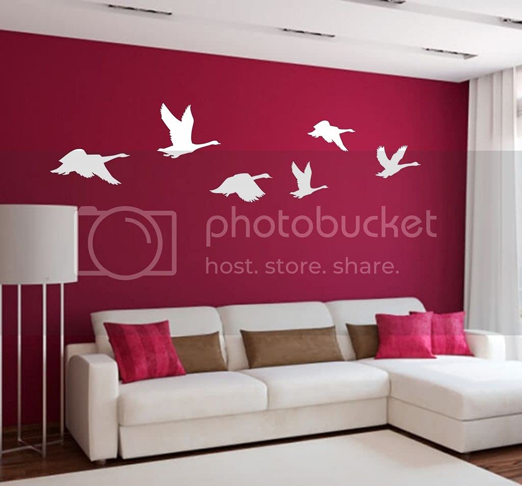 Sticker Hub White Birds Home Decor Wall Sticker (PVC Vinyl,Size 182 CM X 39 CM) (B09H381456) Amazon Price History, Amazon Price Tracker