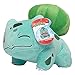 Bandai - Pokémon - Peluche Bulbizarre - Peluche 20 cm toute douce de Bulbizarre qui fait un clin d'œil