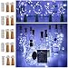 Ninight 11 20 LED Cork String Wine Bottle Fairy Mini Copper Wire, Battery Operated Starry Lights for DIY Christmas Halloween Wedding Party Indoor Outdoor Decoration,10 Pack (Cool White), 20LED