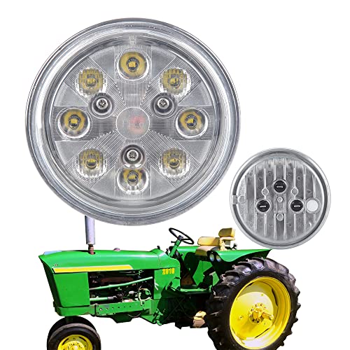 AGP.1978 Par36 24W LED Sealed Hi-Lo LED Work Light Tractor LED Bulb RE25126 Compatible with John Deere Tractor 9200 RE AR48723, AR85263,AR85264,AR93335,RE10962,RE10963,RE19081,RE19082,RE25126