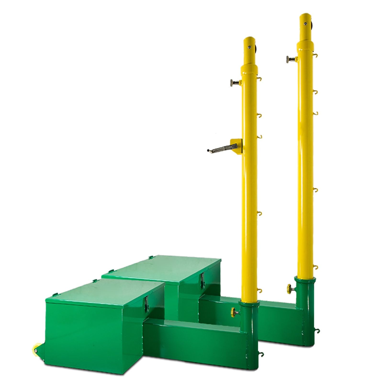 Red De Voleibol Profesional Al Aire Libre con Postes, con Postes De Aluminio De Altura Ajustable, Red De Voleibol para Exteriores Y Postes para Campo Deportivo Jardín