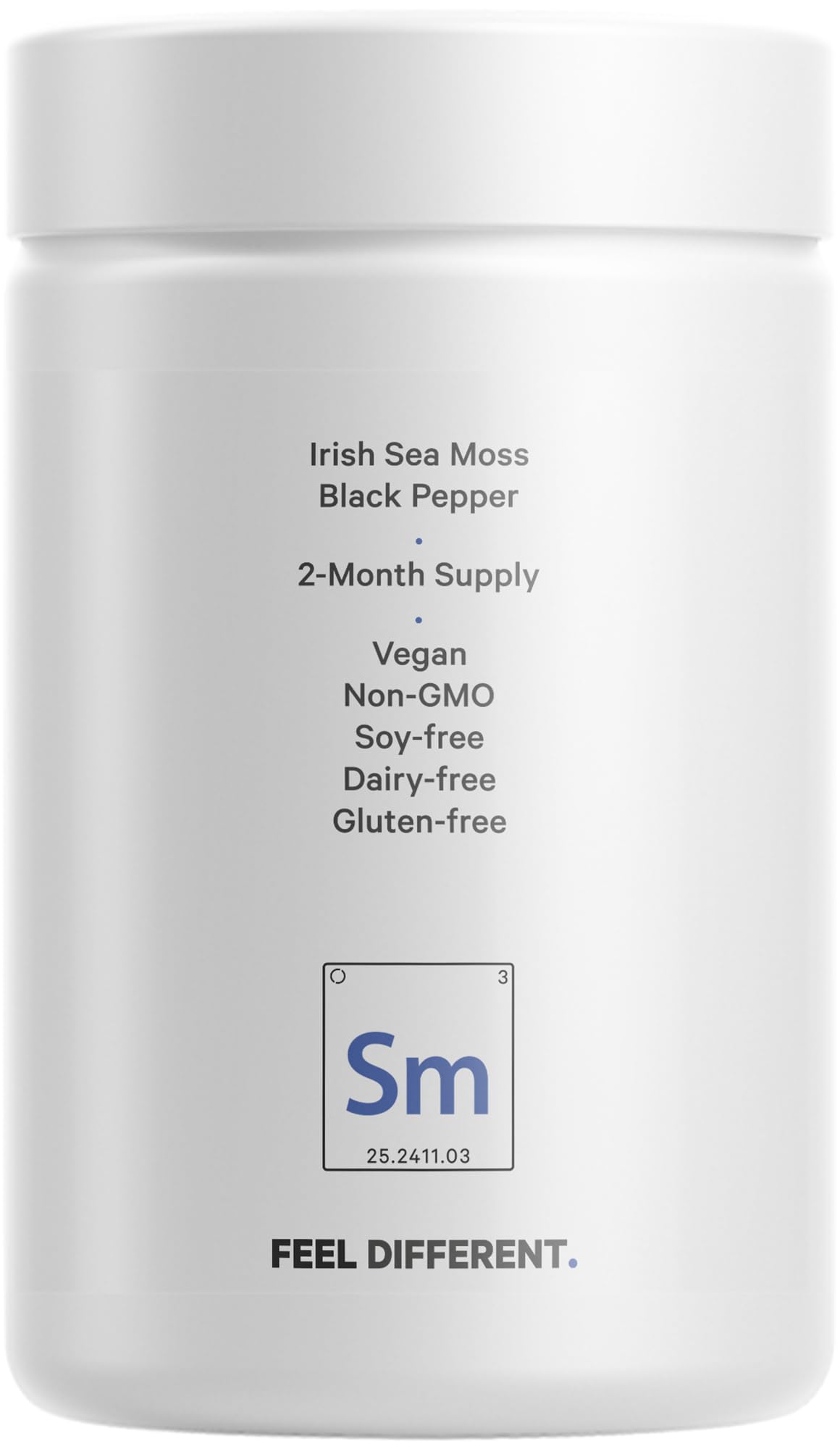 Codeage Raw Wildcrafted Irish Sea Moss Nahrungsergänzung – mit Bladderwrack, Klettenwurzel, Spirulina, BioPerine & Pfefferminzöl – Vegan, Nicht-GVO – Superfood-Mineralkomplex – 120 Kapseln