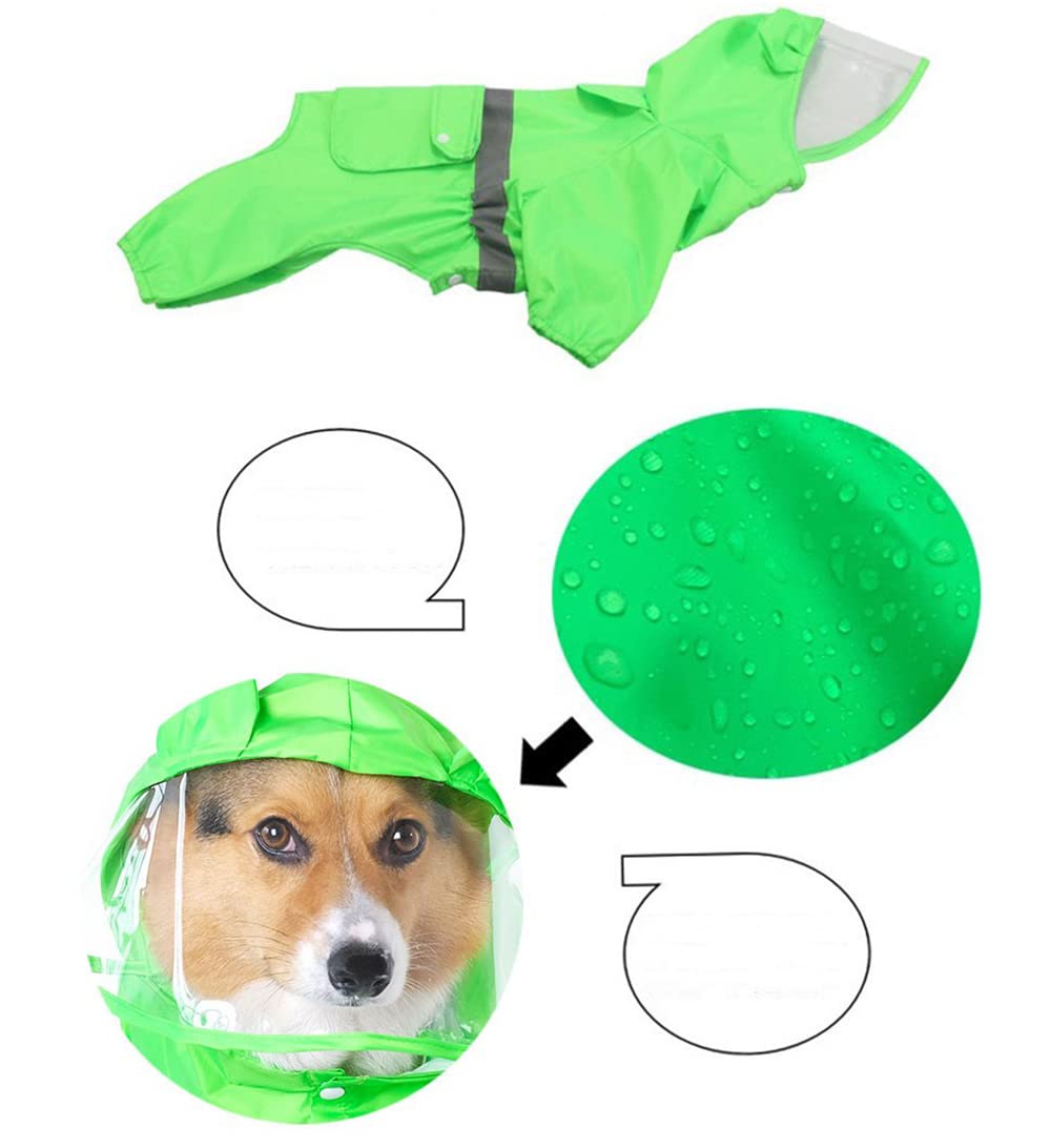 Impermeable para Perros, Chubasquero de Moda for Perros pequeños y medianos, Ropa Impermeable for Mascotas, Chaqueta for Pug, Suministros for(XL)
