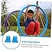 FOYTOKI 2Pcs Outdoor Stilts for Balance Training Creative Jumping Plaything for Boys Enhances Coordination Social Skills for Interactive Play