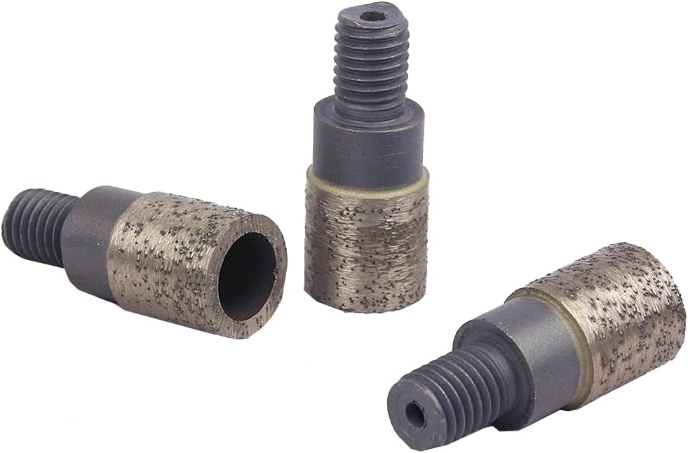 Raizi CNC Incremental Cutting Finger Bits for Granite, Marble, 20 x 20T, M12 Thread (1 pc)