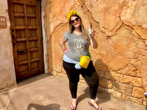 Yuboo Women's Pineapple Purse, Summer Girl‘s Yellow Crossbody Shoulder Bag For Hawaiian& Tropical Party Decorations #TOP4