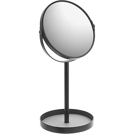 Amazon スタンドミラー トレイ タワー Wh 2819 Tower 拡大鏡 白色 黒色 卓上ミラー シンプル モノトーン ホワイト ブラック 鏡 かわいい アクセ トレー 山崎実業 収納家具のイー ユニット ミラー 鏡 通販