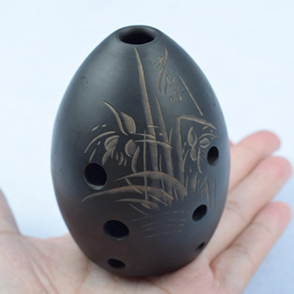 Ocarina per principianti Xun, Ocarina, Ocarina piccola a otto fori, strumento musicale tradizionale cinese, artigianato dipinto a mano, adatto a bambini e adulti