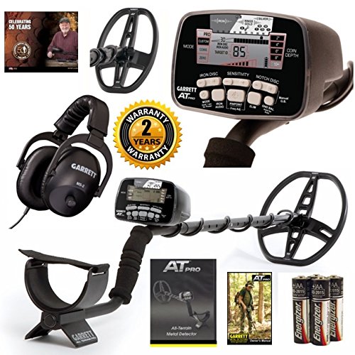 Review Garrett AT Pro Metal Detector Coil Combo Hunters Package