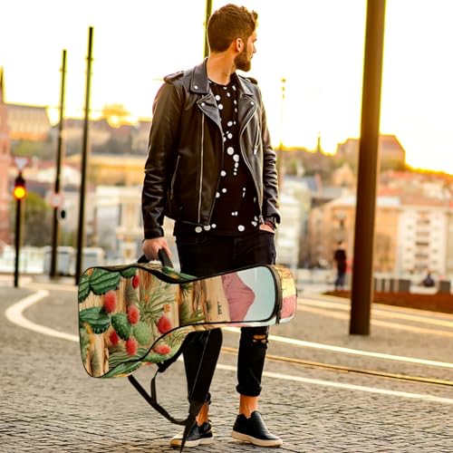 JRHEJTHH Housse pour guitare acoustique imperméable et pliable avec bandoulière réglable pour guitare acoustique de 101,6 cm, 104,4 cm, 106,7 cm d’épaisseur, rembourrage animal – Ours, Multicolore., - Les Beatles, Paul McCartney, John Lennon, RIngo Starr, George Harrison JRHEJTHH Housse pour guitare acoustique imperméable et pliable avec bandoulière réglable pour guitare acoustique de 101,6 cm, 104,4 cm, 106,7 cm d'épaisseur, rembourrage animal – Ours, Multicolore., – Image 7