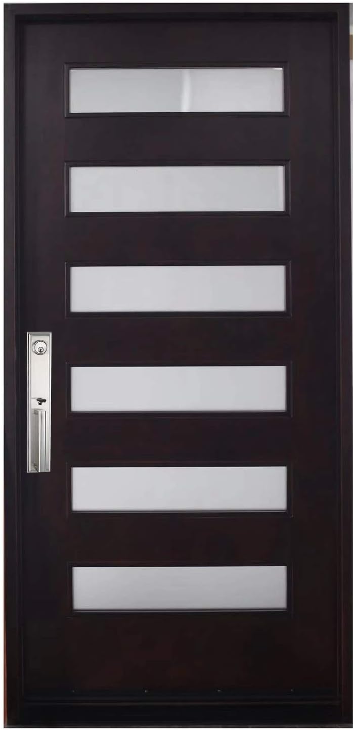 Authеntіс Crаzу Dеаlѕ Front Door Handleset Lock Set Single Cylinder HandleSet SN Finish Satin Nickel Heavy Duty with Interior Lever and Deadbolt Entrance Door Lock Entry Lock Set AS11