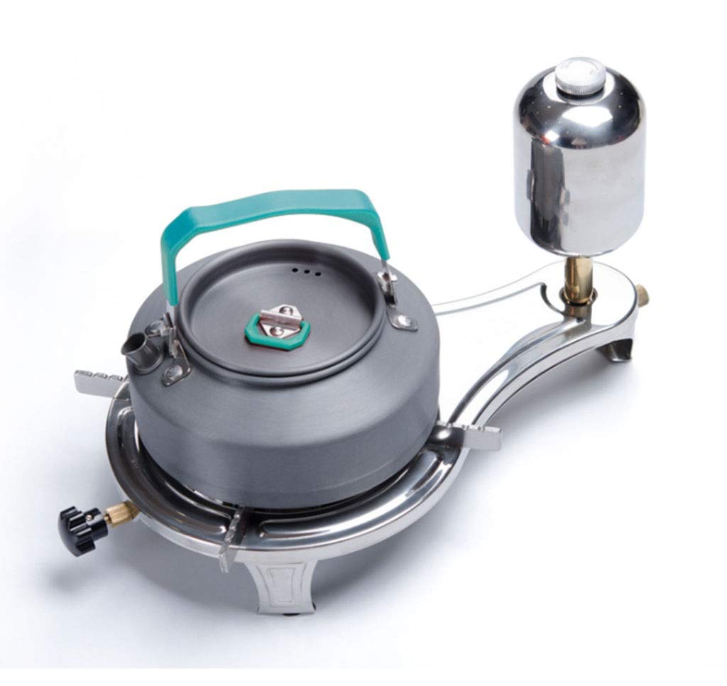 Amazon | 屋外アルコールストーブと沸騰ケトルセット、ポータブル統合