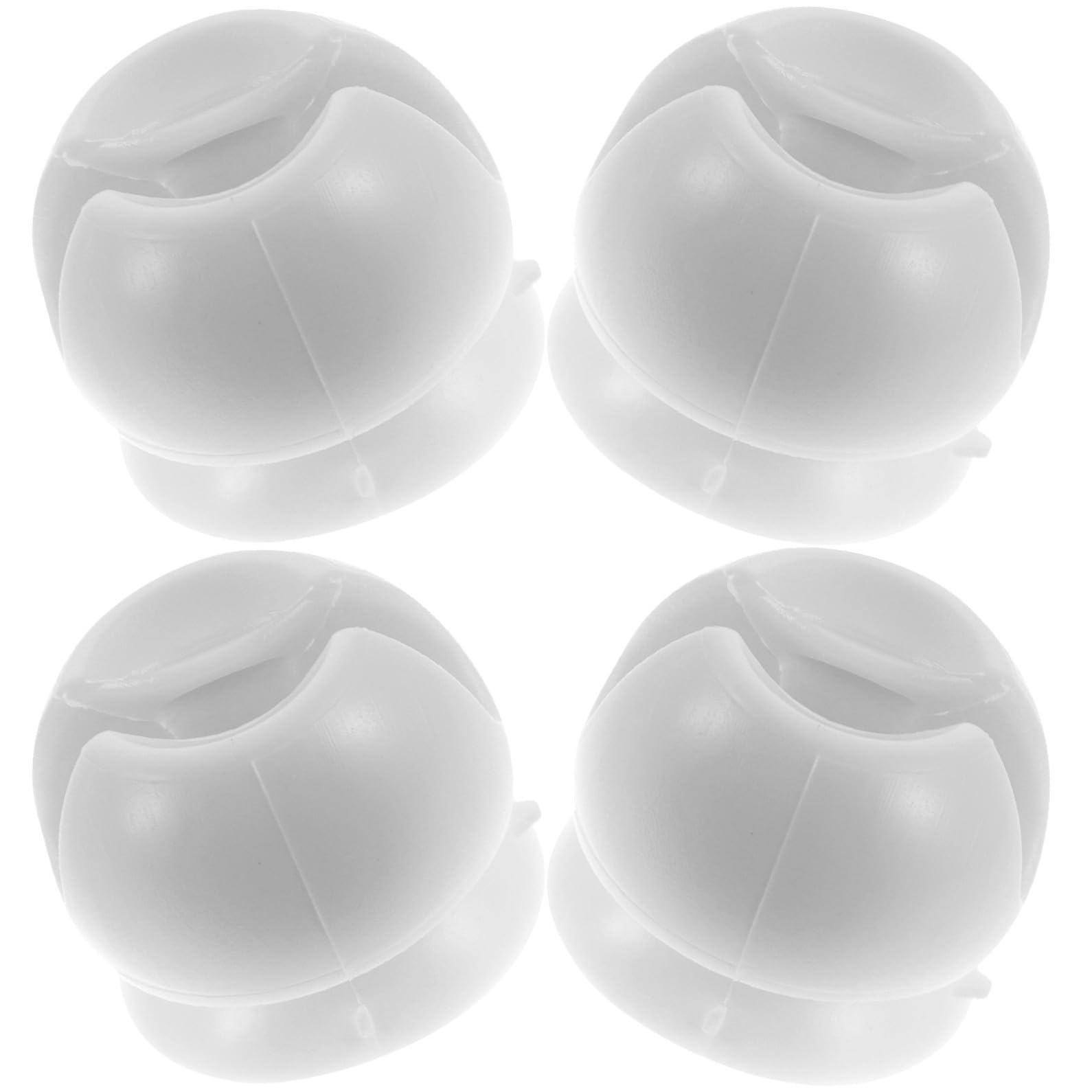 MAGICLULU 20 Piezas Soporte de Cepillo de de succión Soporte para Cargador de Cepillo de Soporte para Cepillo de almacenaje baño Almacenamiento baño el plastico
