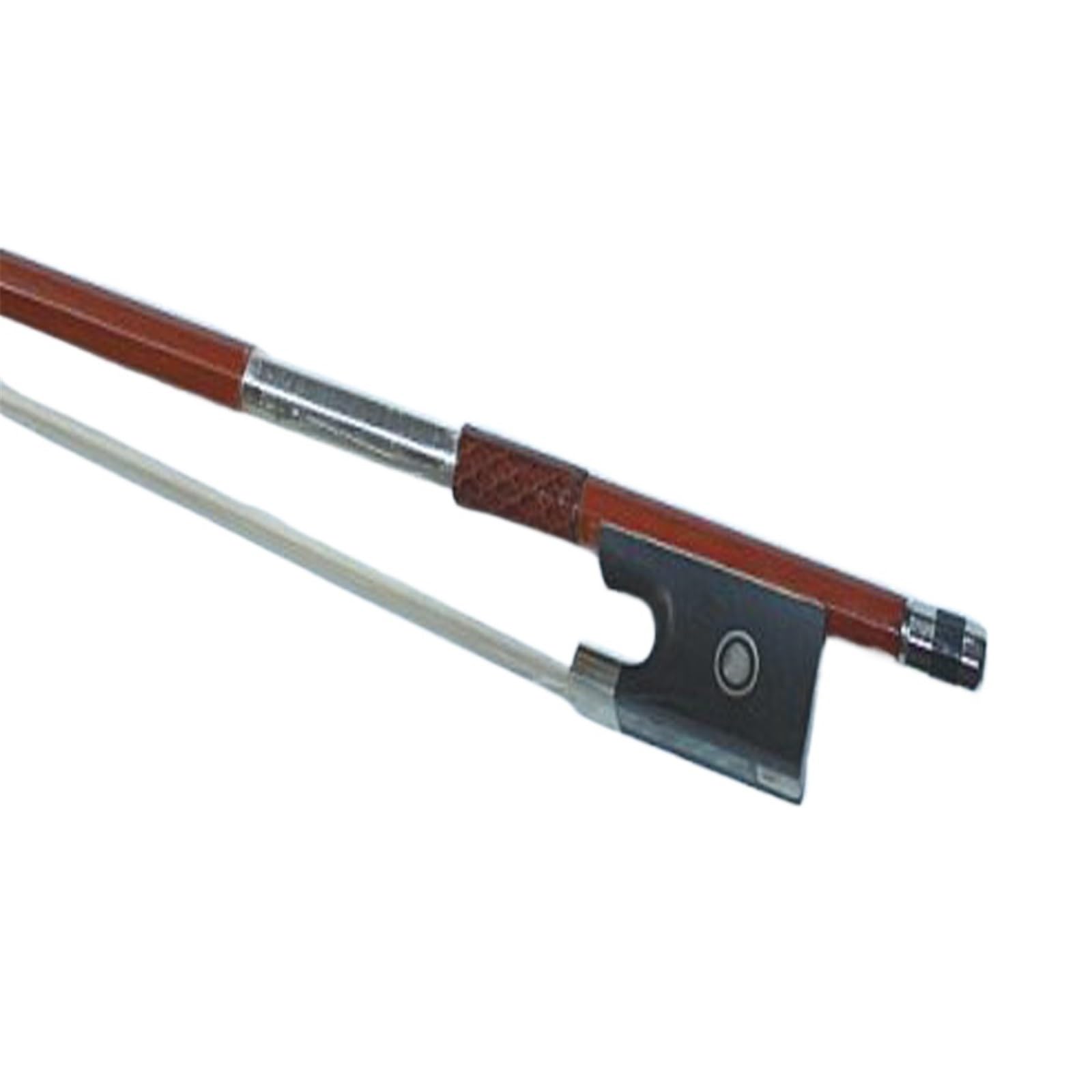 Arcos de violín hechos a mano Arco de violín profesional 4/4 1/8 con concha octogonal con incrustaciones para tocar(Type 4)