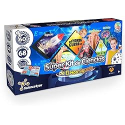 Science4you Super Kit de Ciencias de El Hormiguero – Juguete Científico + 60 Experimentos para Niños, Juego de Ciencia, Regalo Original para Niños y Niñas de 8 Años y más