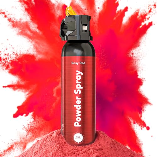 Red Smoke Bomb Powder Cannon Gender Reveal Fire Extinguisher Biodegradable| Launches 25ft | 10...