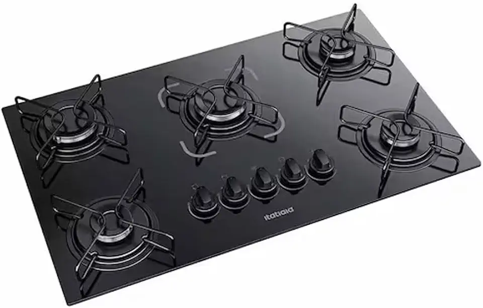 Cooktop Essencial 5 Bocas - Preto