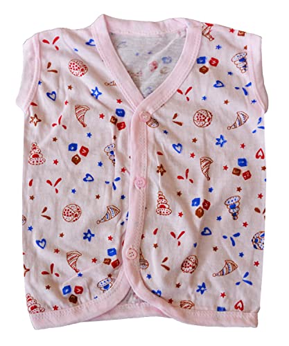 Image of New Born Baby Itch Free Feel Free Multi Printed 100% Cotton Jabla Combo (Set of 10)(0to6 Months)
