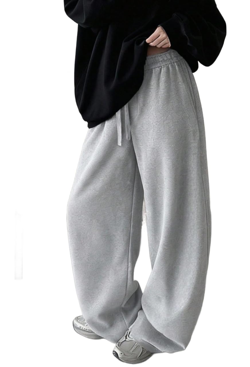 dockstreet Track Pant for Women || Baggy Fit || Track Pants || Full Elastic Jogger Track Pant ||-picture-50