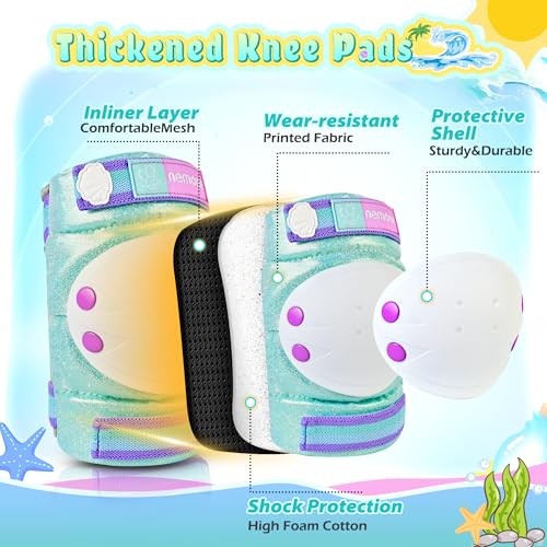 NEMONE Knee Pads for Kids Girls Boys with Drawstring Bag - image 7