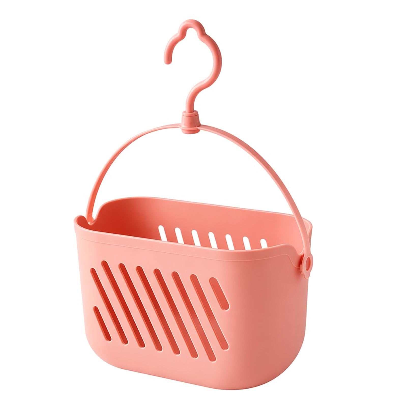 Portable Hanging Basket Plastic Shower Caddy with Handle(C)