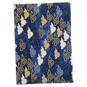 TEHAUX Buchumschlag A5 Wolkenmuster Bucheinband