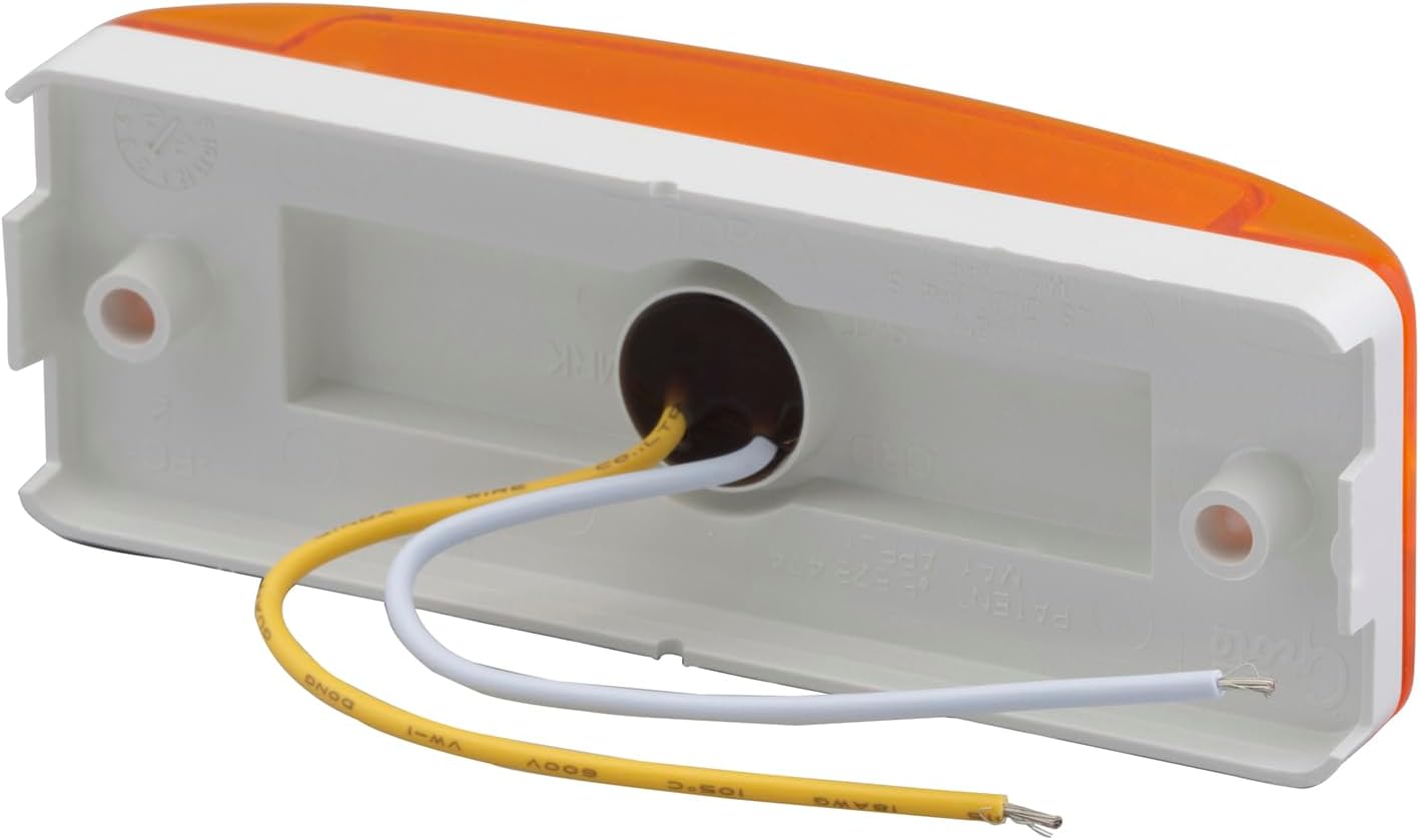 Grote G2103 Hi Count Turtleback II LED Clearance Marker Light - Amber
