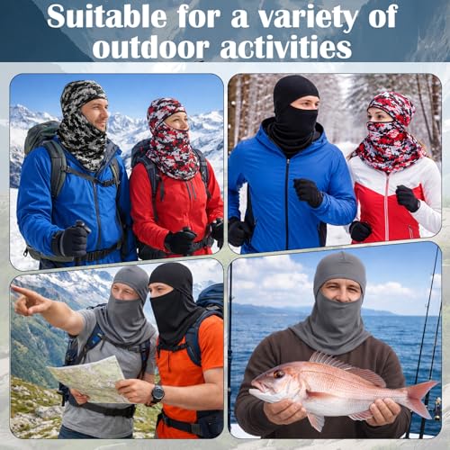 Image of Balaclava Full Face Masks Summer Balaclava Long Face and Neck Cover Breathable Sun Protection for Men Women