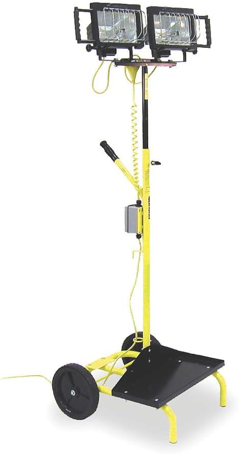 22, 000 Lumens, Halogen Temporary Job Site Light