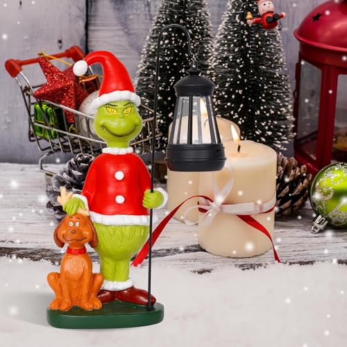 Fanunny BC09 Christmas Decoration Solar Garden Statue Figurine With Light Décor For Outdoor Indoor Home Patio Porch thumb #4