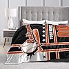 Ship Next Day Custom Baltimore Blanket Personalized Name Number Soft Flannel Throw Blanket Sport Fans Gifts for Men Women Youth Baby Decor for Bed Sofa,30"x40"/40"x50"/50"x60"/60"x80" #4