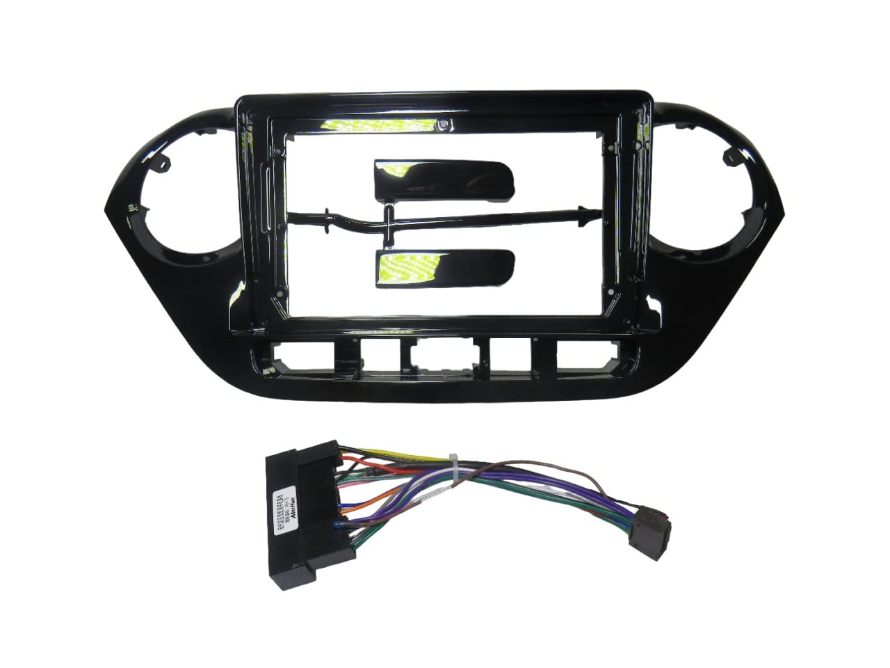 Maxxfit High Gloss car stereo frame for I10 grand/Accent (9 inch) with wiring-image-7