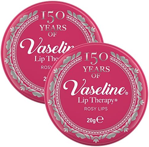 VASELINE LIP BALM TINS - [Aloe Vera (Green Tin),6]