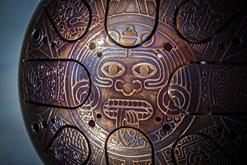 Tank Drum Kosmosky 9" (22 cm) KSY 206 Aztec Astral B minor miniatura 2