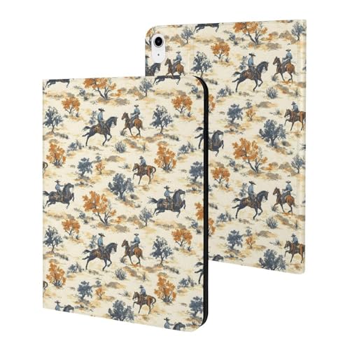 Housse iPad 11" 2025 cowboy mince et compatible modèle 10e gén 10.9"