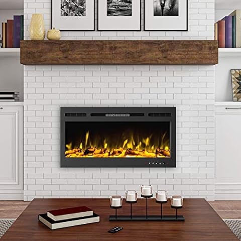 Lavish Home 36" Front Vent Electric Fireplace Cover