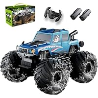 Amazon.co.jp: ZAVEN ラジコン 水陸両用 子供 人気 ラジコンカー オフ