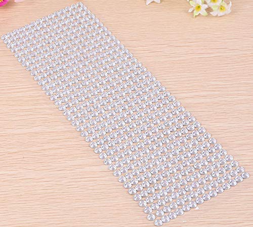 Dotebpa 6048Piece 6Mm Clear Bling Rhinestone Sticker Sheet Gem Diamond Self Adhesive For Scrapbooking Embellishments And Diy Crafts,Wedding,Decor #TOP5