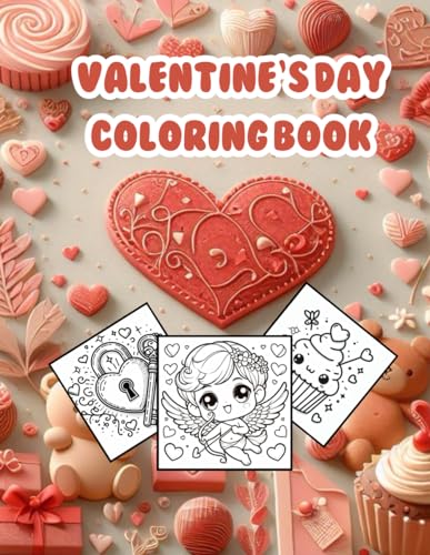 Valentine's Day Coloring Book (Fun Coloring & Cute Illustrations)