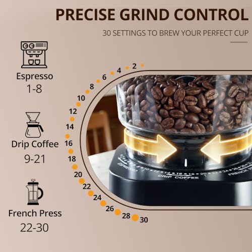 Industrial espresso grinder