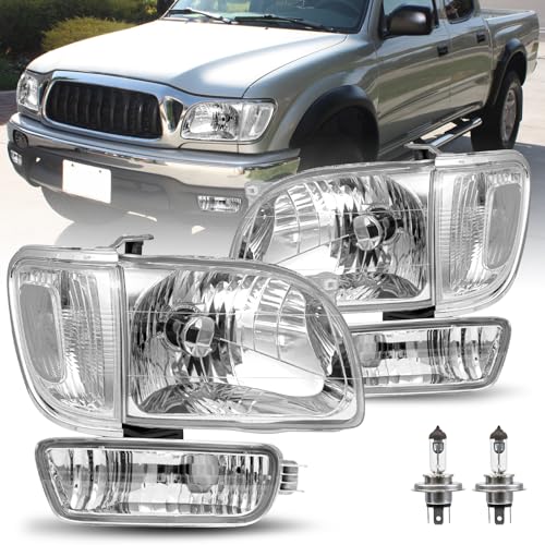 Image of JSBOYAT Headlight Assembly for 2001-2004 Toyota Tacoma CSL + BL