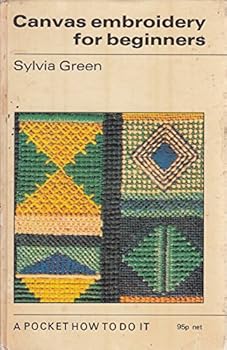 Hardcover Canvas embroidery for beginners Book