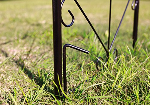 1. Go Steel Garden Arch, 7'2'' High X 4'5'' Wide, Garden Arbor For Various Climbing Plant, Outdoor Garden Lawn Backyard #TOP4