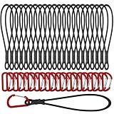 【Leicht zu transportieren】: Die elastische Spanngummis mit Haken für den Außenbereich ist perfekt für Outdoor-Entdecker.Er ist mühelos zu verstauen und zu transportieren und nimmt nur wenig Platz im Gepäck ein, was ihn zu einem idealen Reisebegleiter macht.