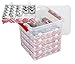 Produktbild Sunware Q-Line Weihnachtsbox mit Tabletts für 125 Kugeln, transparent/rot, 38 Litre